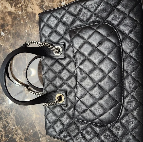 Chanel bag on a chain Ruthenium - Picture 4 of 5